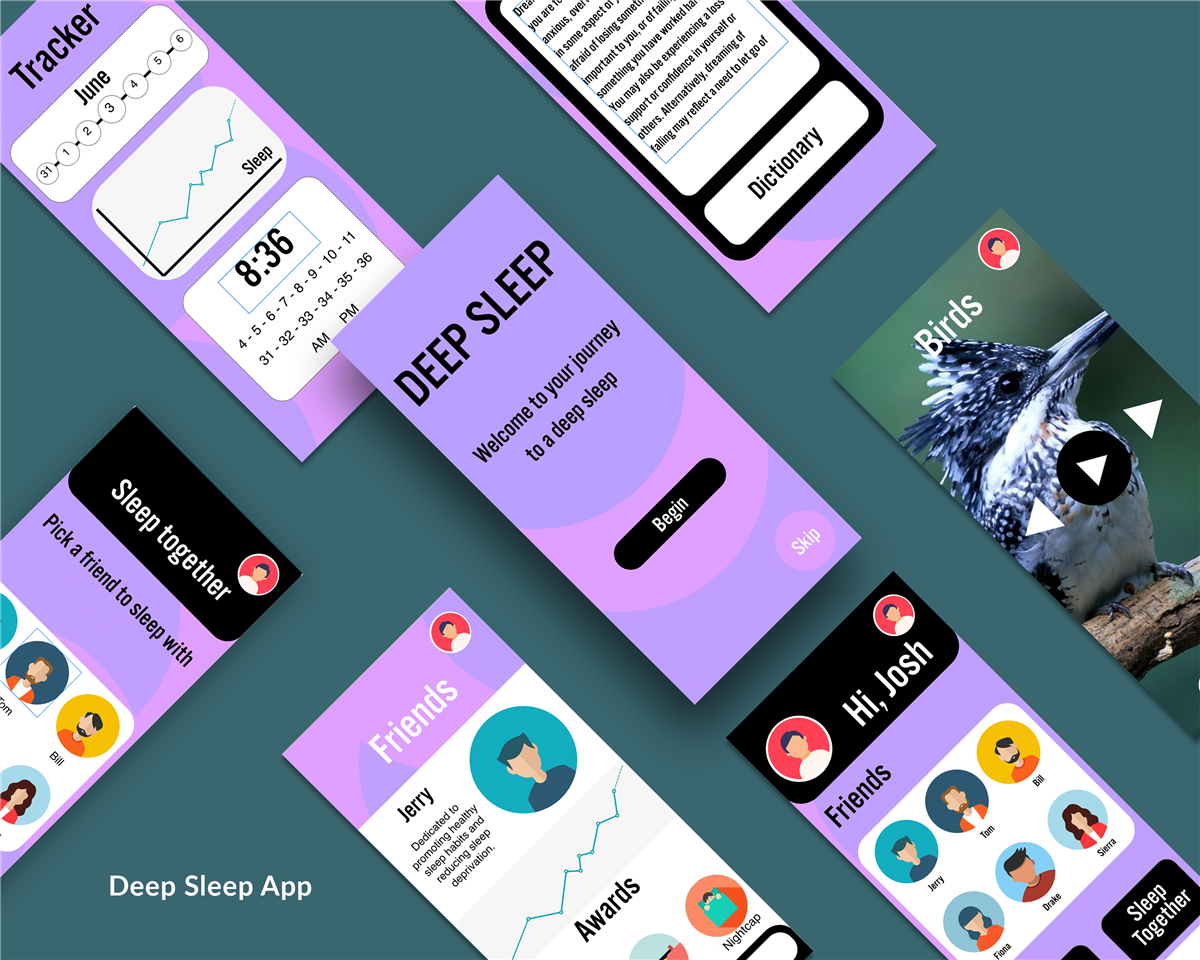 Deep Sleep feature collage view two
